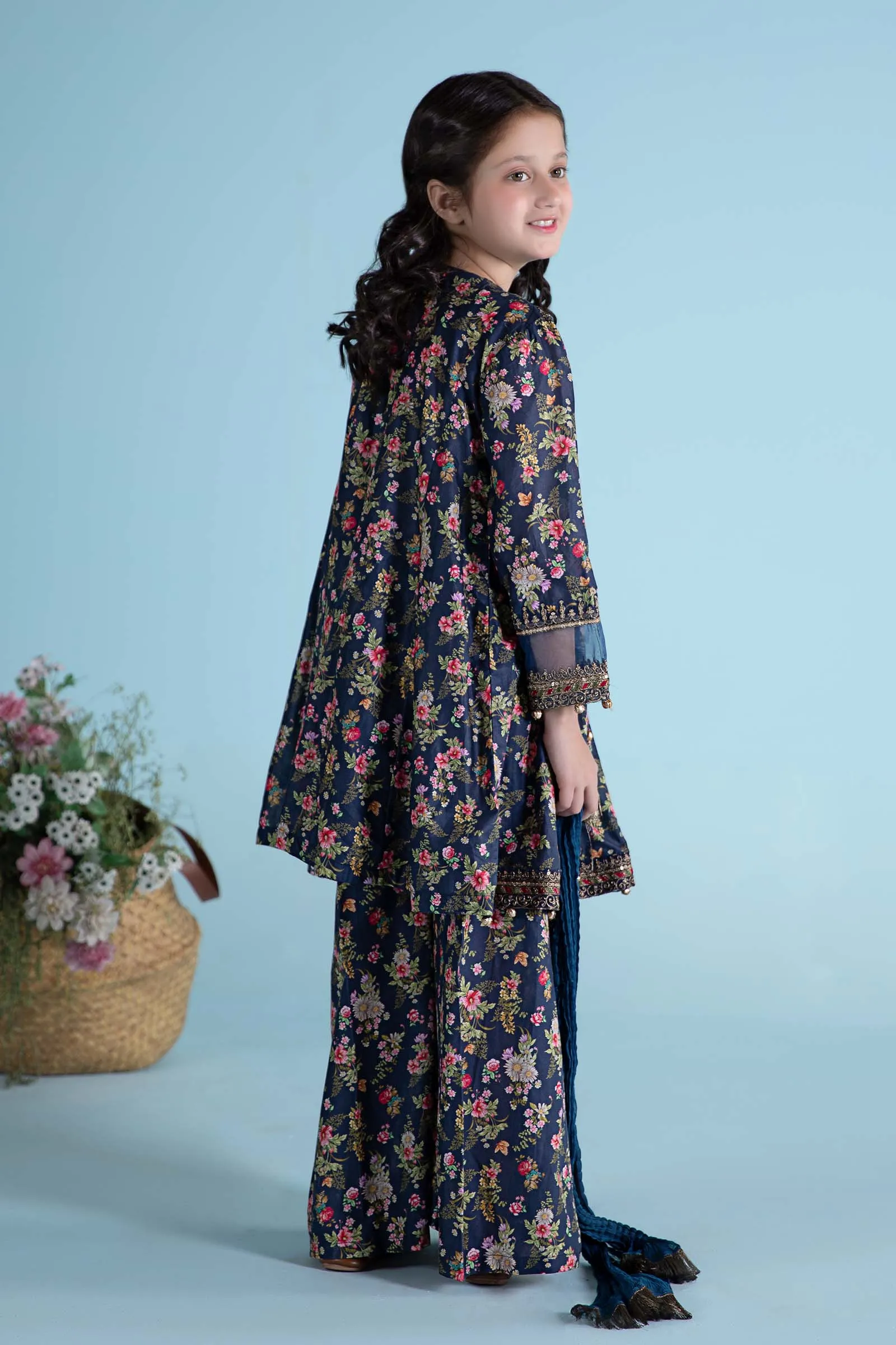 3 Piece Printed Lawn Suit | MKD-EA24-21