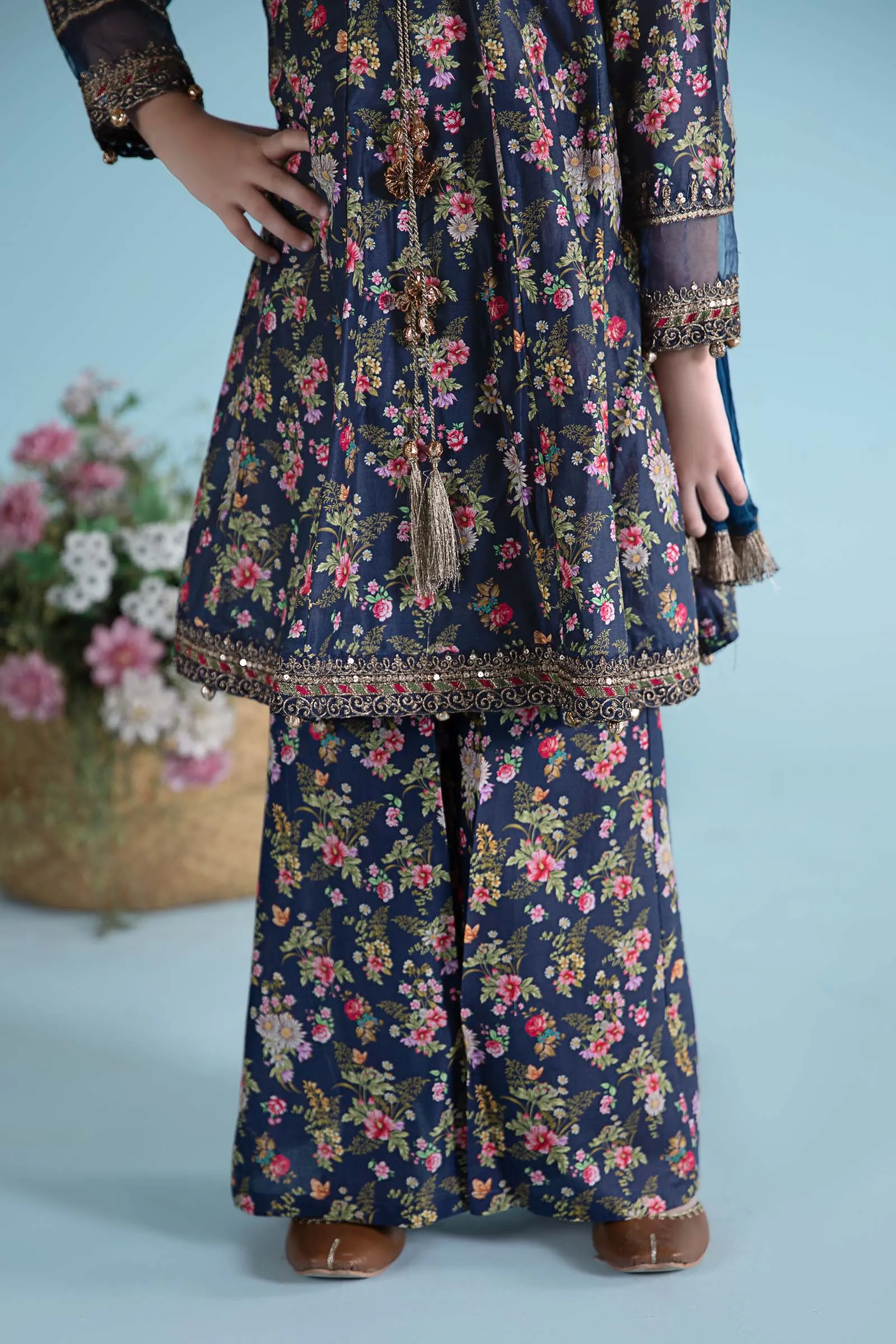 3 Piece Printed Lawn Suit | MKD-EA24-21