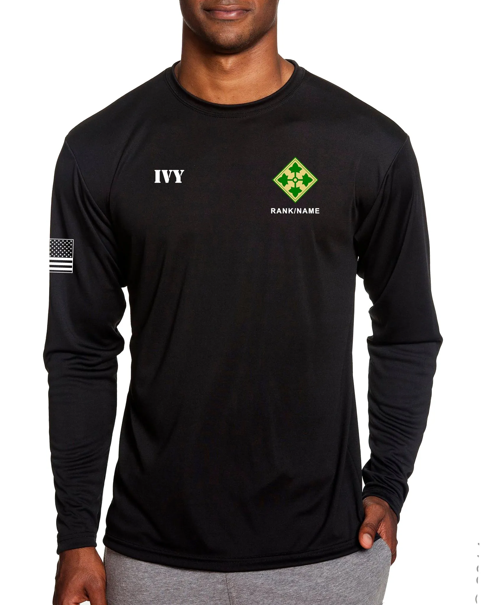 4 ID Long Sleeve Performance T-Shirt. This shirt IS approved for PT