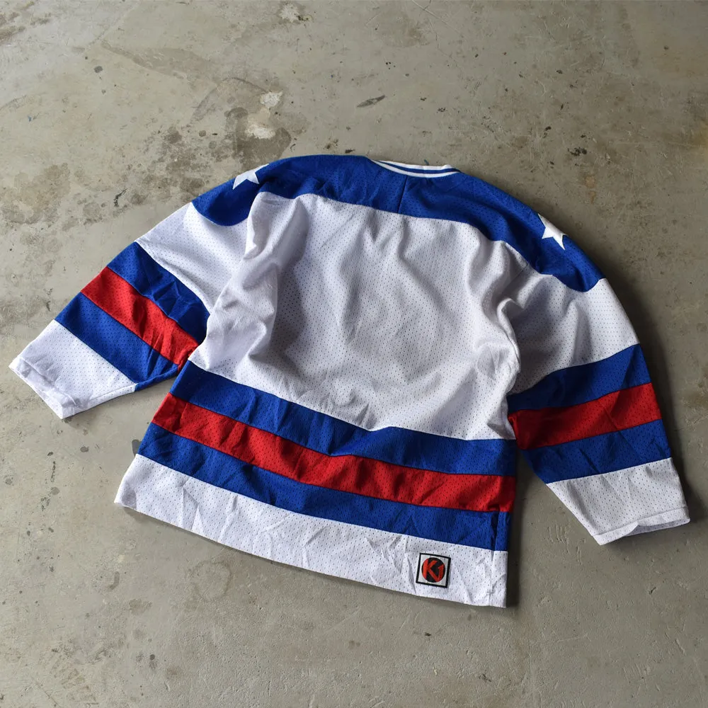 90's “1980 USA Olympic Hockey Team” ホッケーシャツ USA製 231020