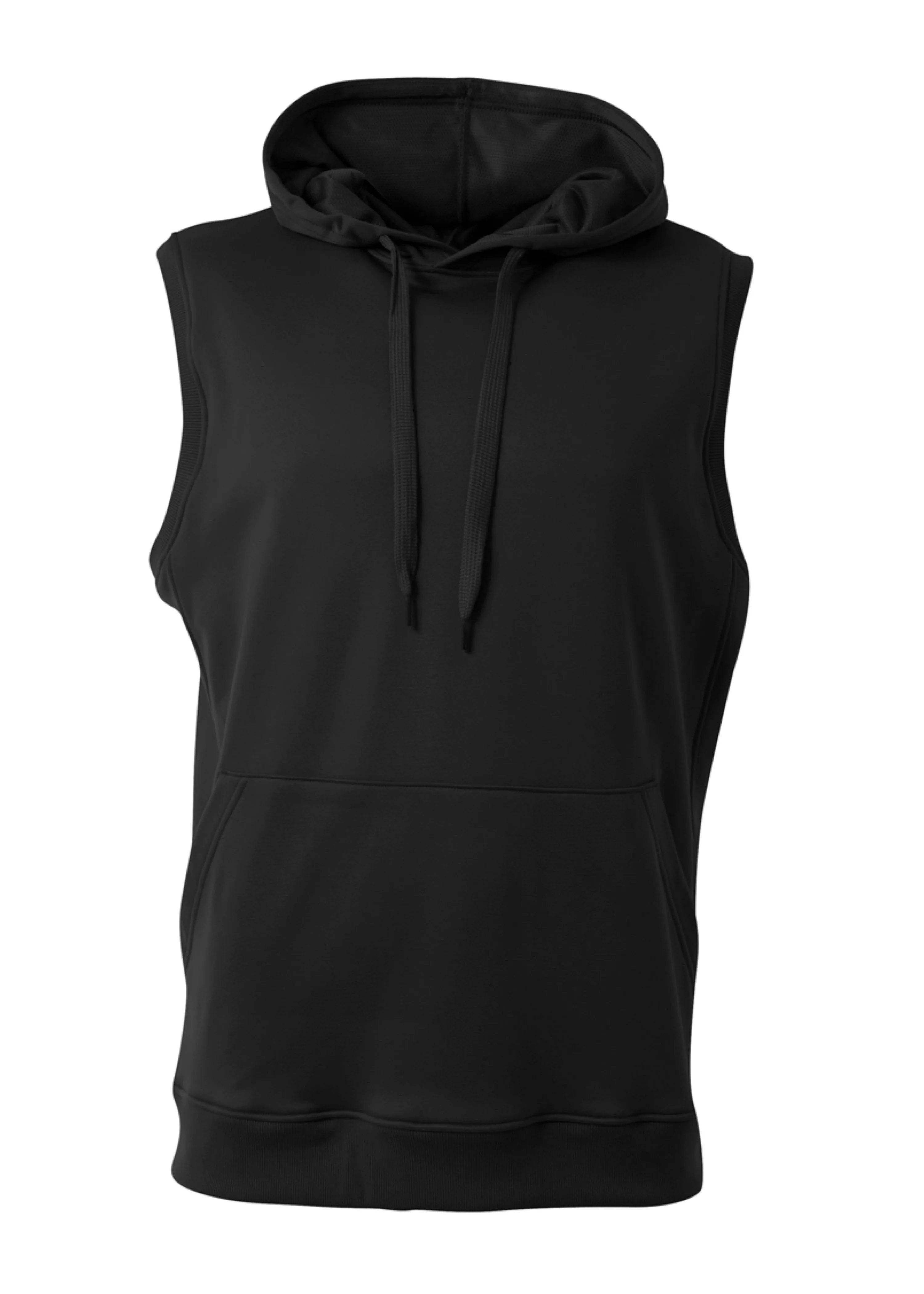 A4 Men's Agility Sleeveless Tech Fleece Hoodie