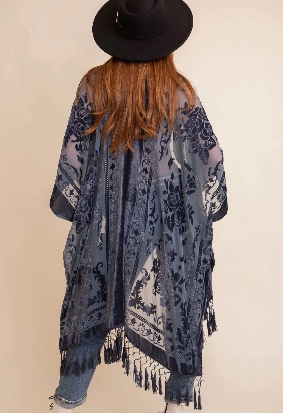 Adele Velvet Kimono