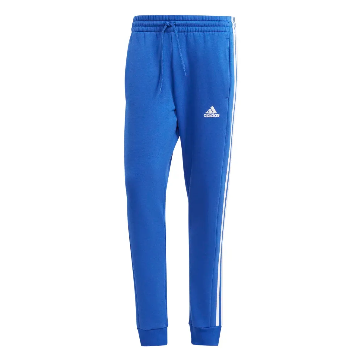 adidas Men's Essentials Tapered 3-Stripes Fleece Pants