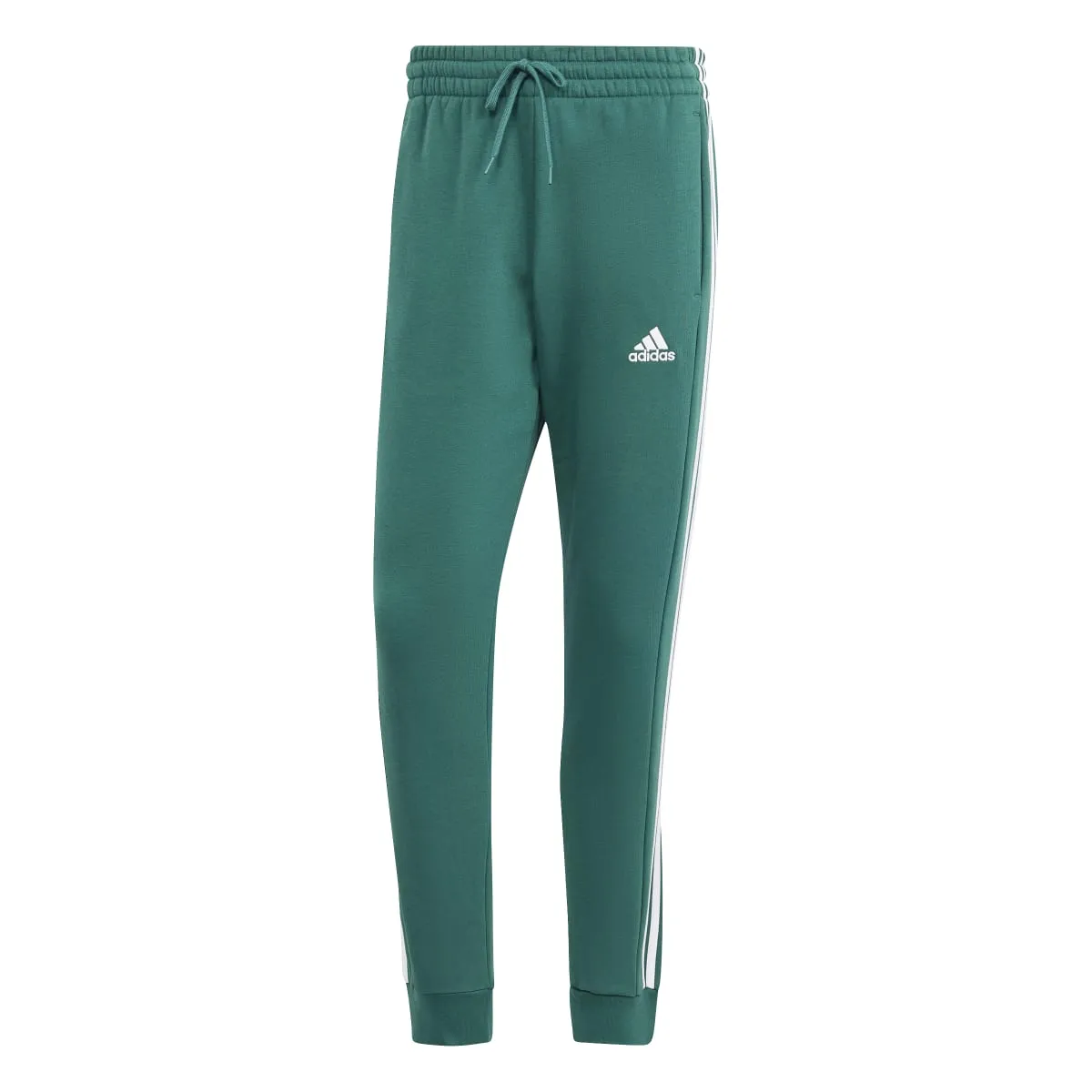 adidas Men's Essentials Tapered 3-Stripes Fleece Pants