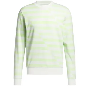 adidas Printed Crew Neck Pullover - Crystal Jade/Green Spark