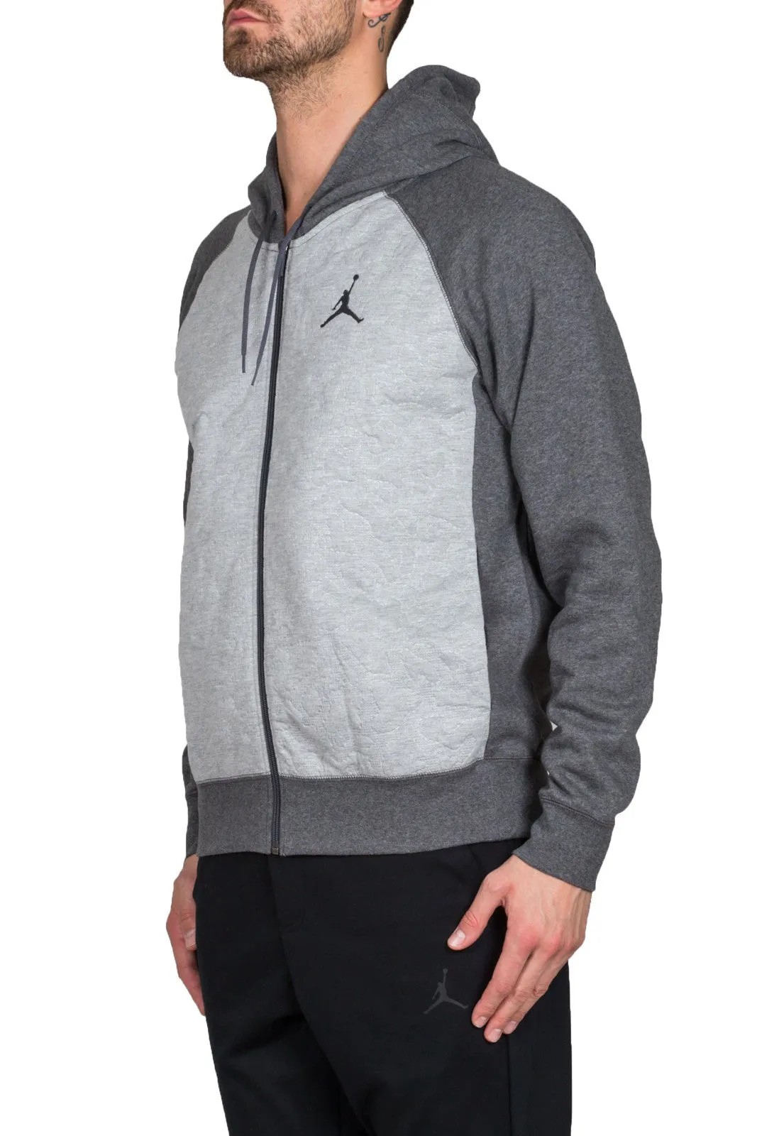 Aj 3 Fleece Fz Hoodie