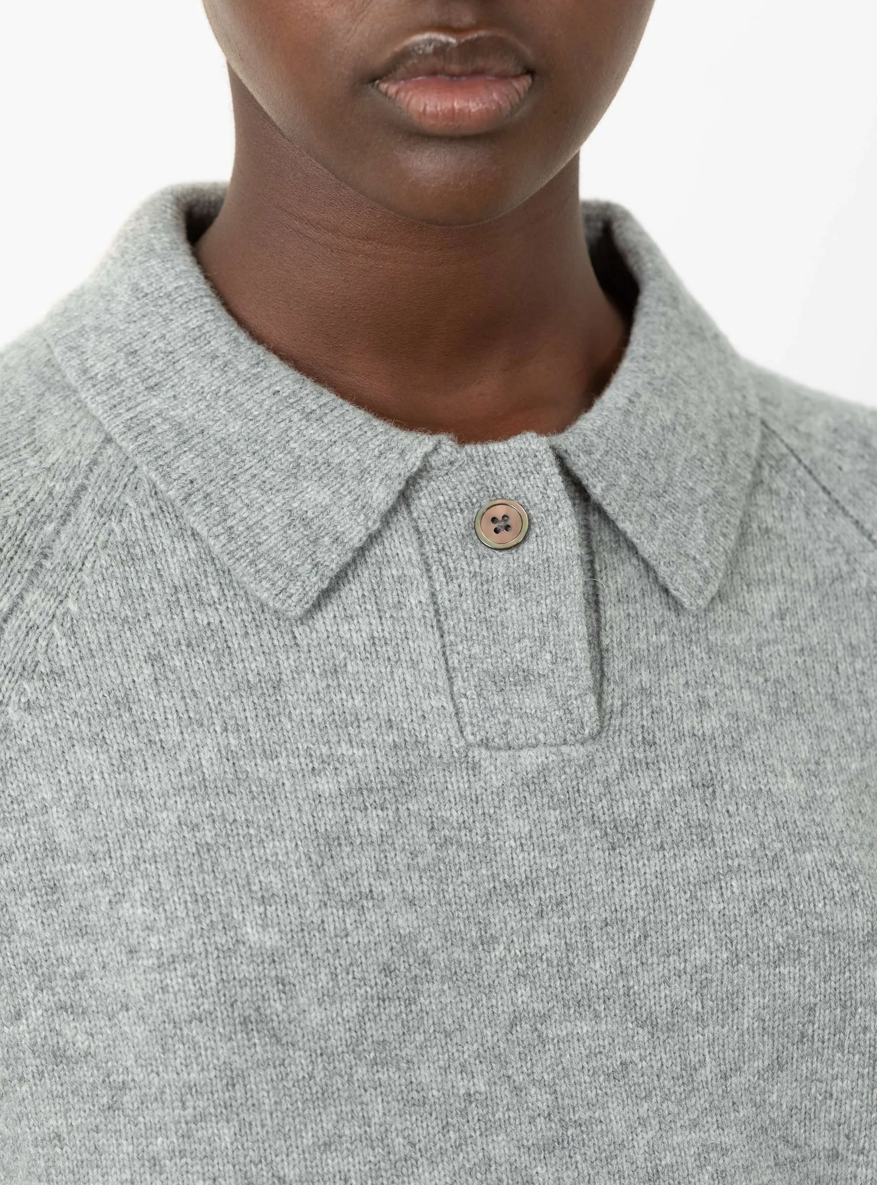 Amerty Polo Heather Grey