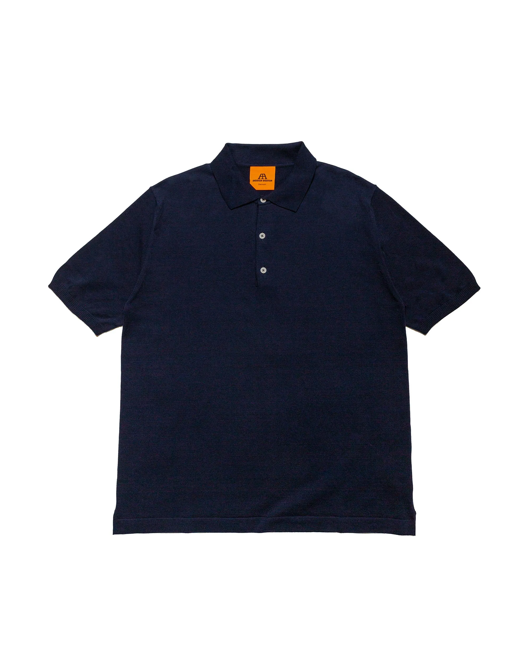 Andersen-Andersen Polo Short Royal Blue