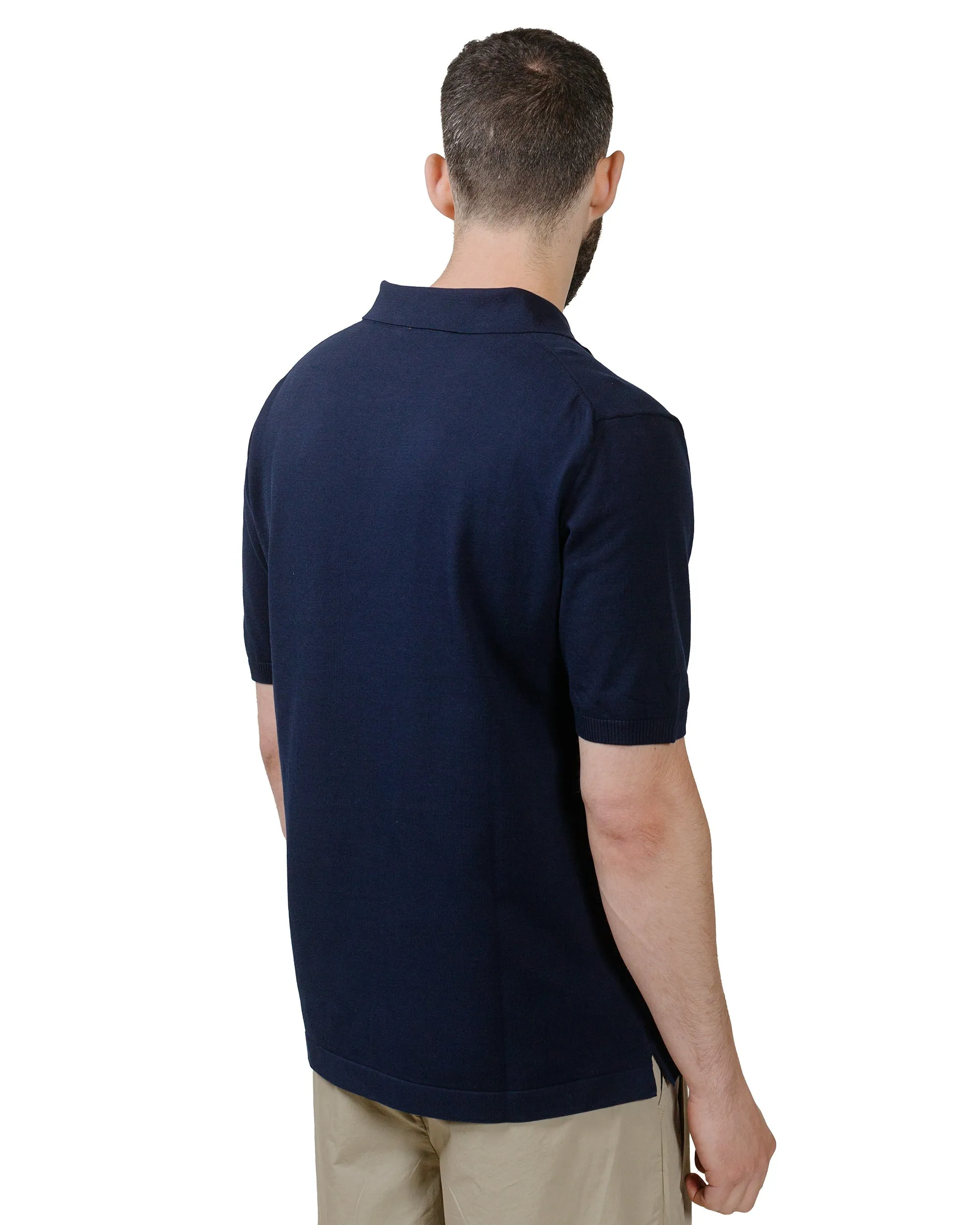 Andersen-Andersen Polo Short Royal Blue