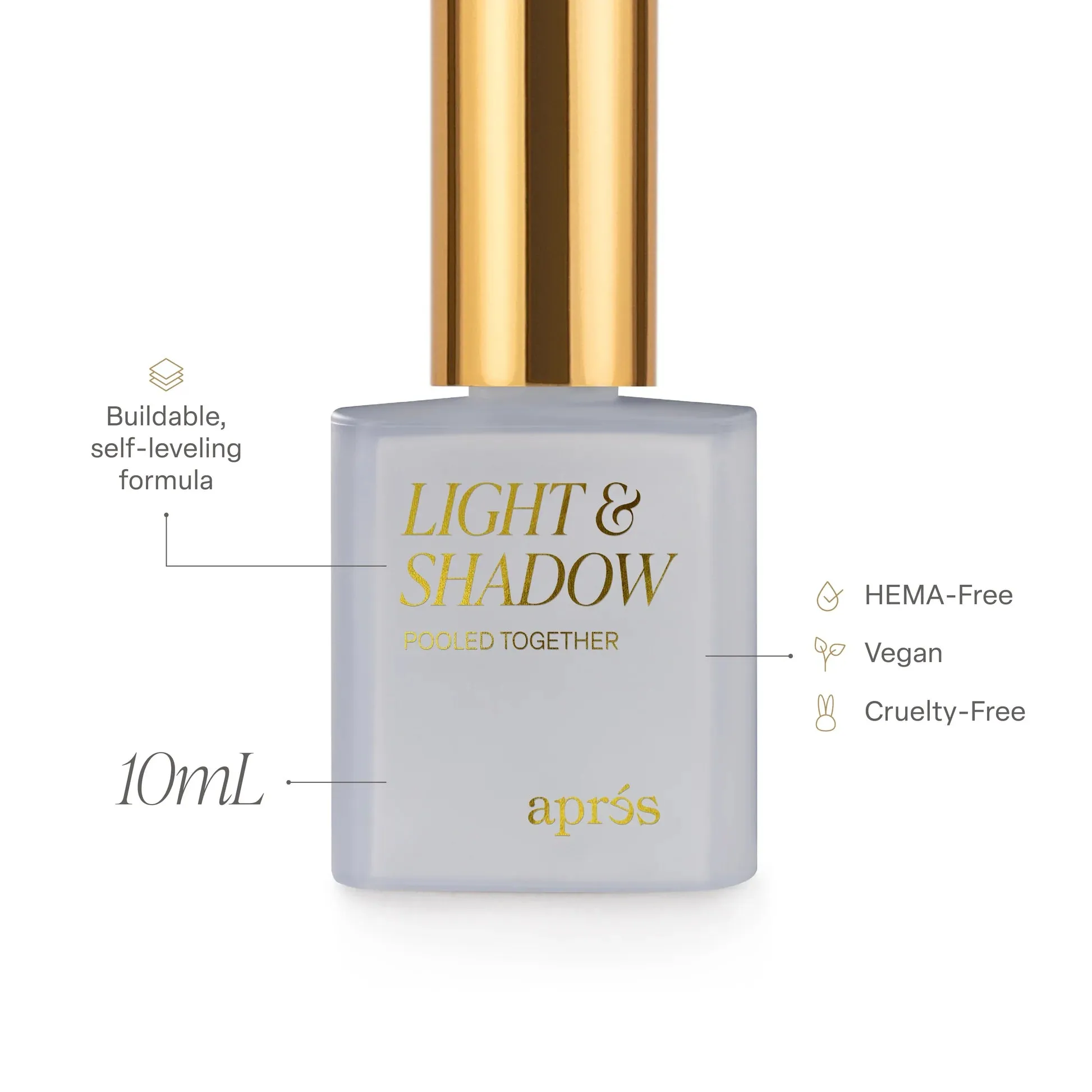 Apres Light & Shadow Sheer Gel Couleur - 505 Lawn-ing For You