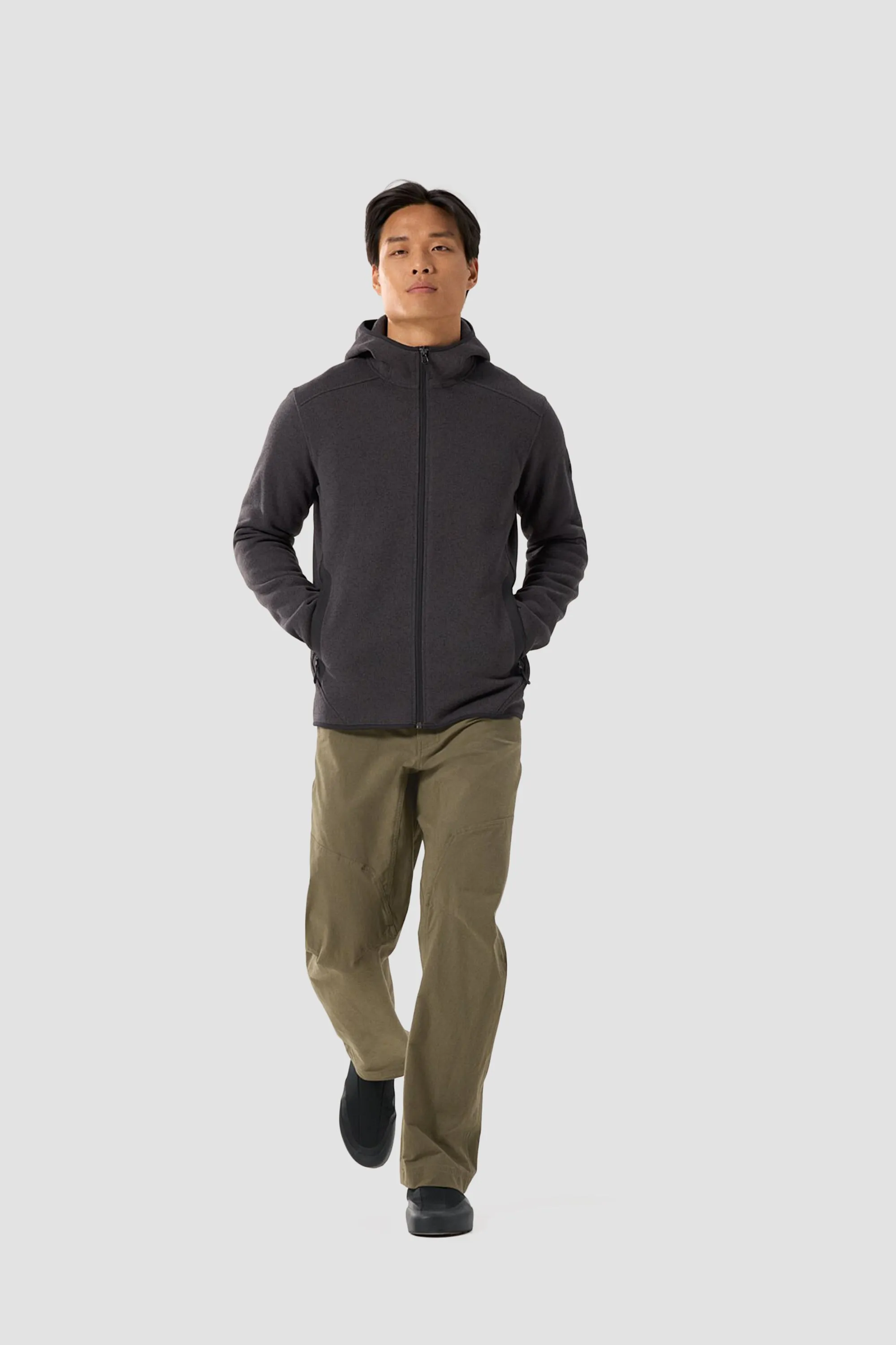 Arc'teryx Men's Covert Hoody in Black Heather ll