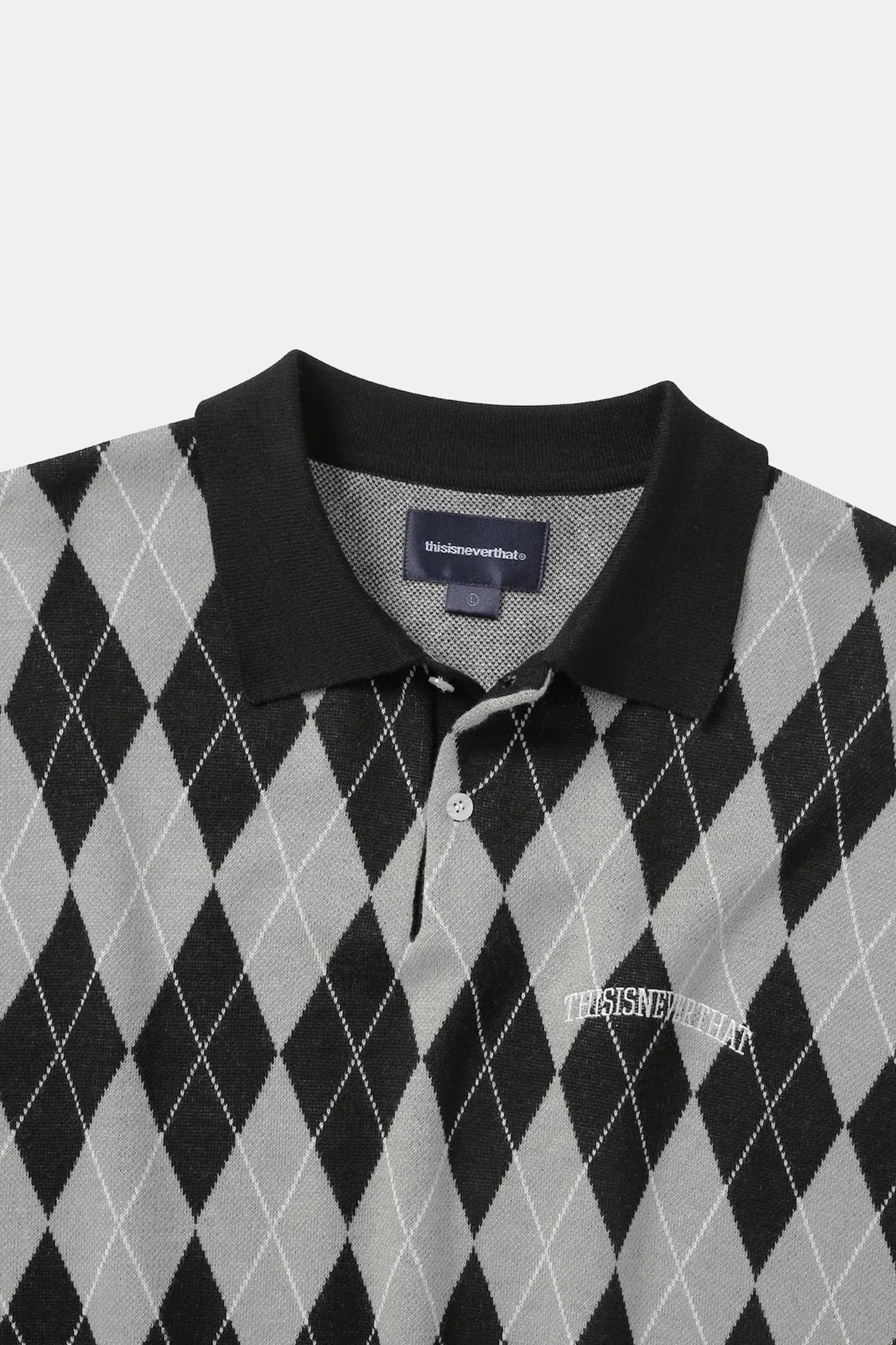 ARGYLE S/S KNIT POLO