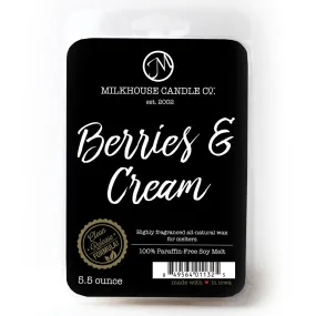 Berries & Cream 5.5oz Fragrance Melt by Milkhouse Candle Co.