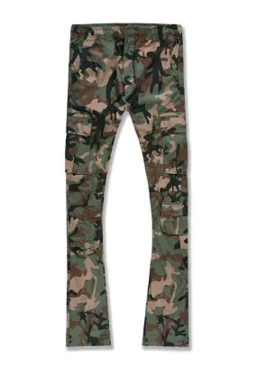 Big Men's Stacked Ventura Cargo Pants (Vintage Camo)