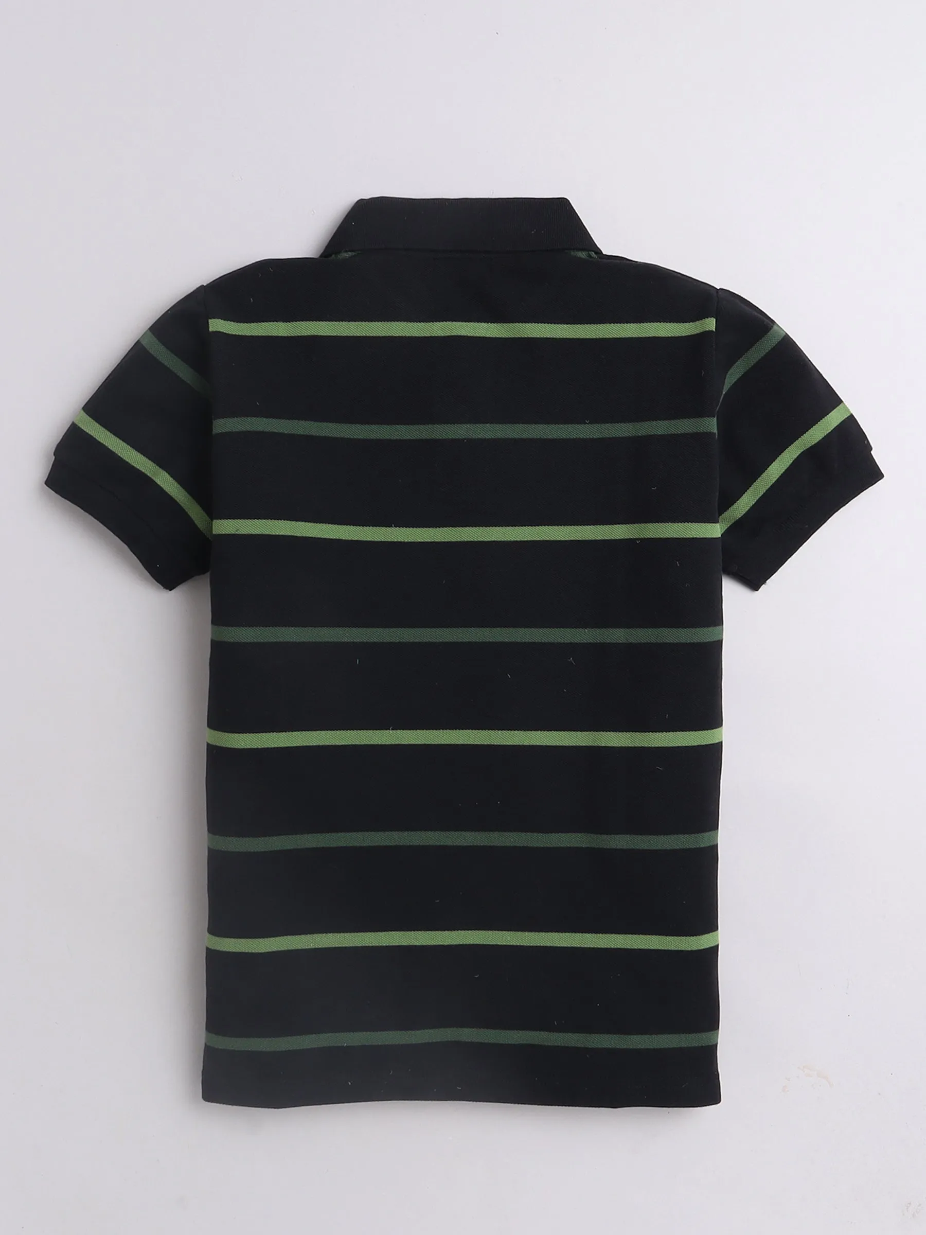 BOYS BLACK POLO