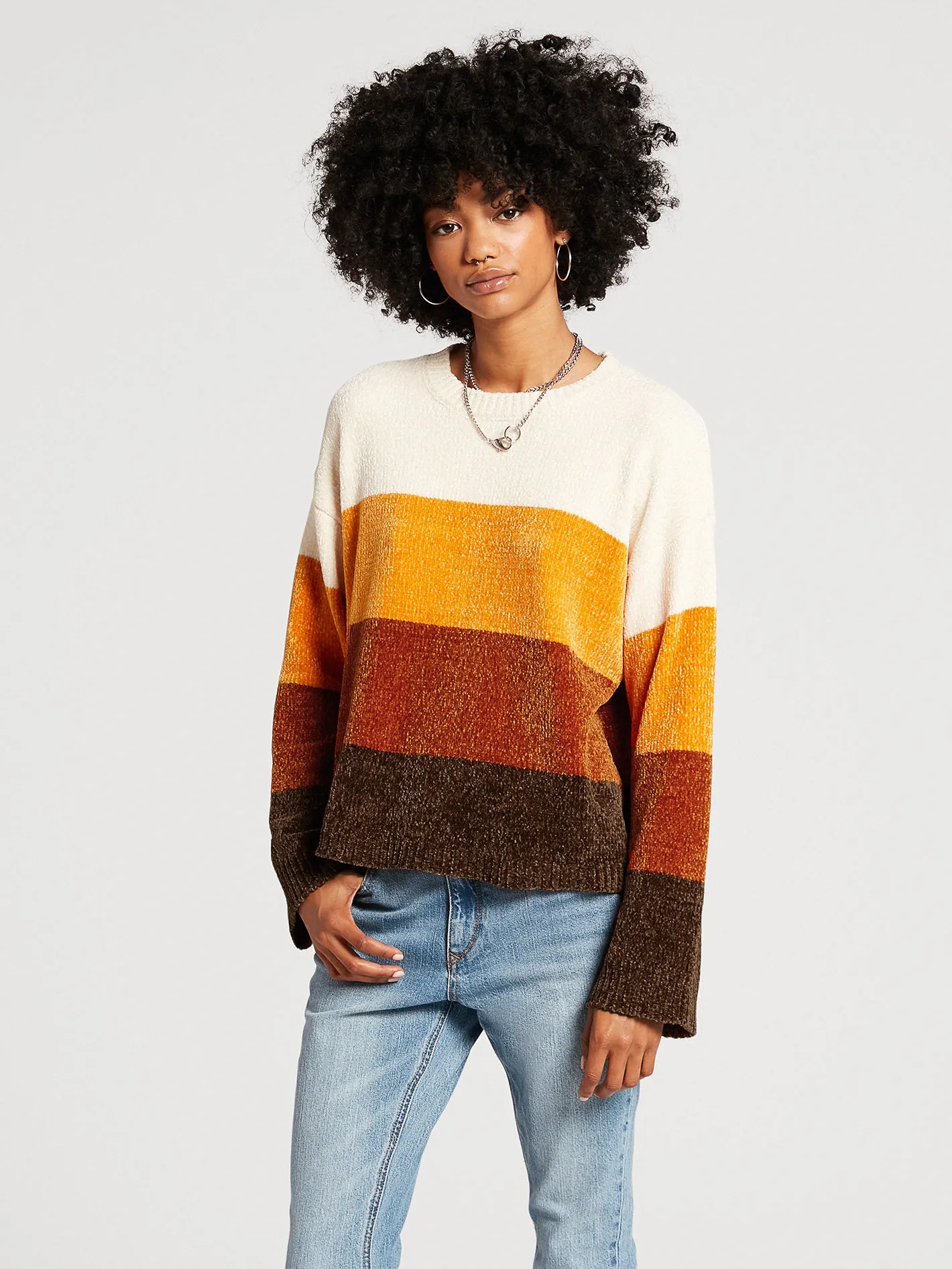 Bubble Tea Sweater - BROWN