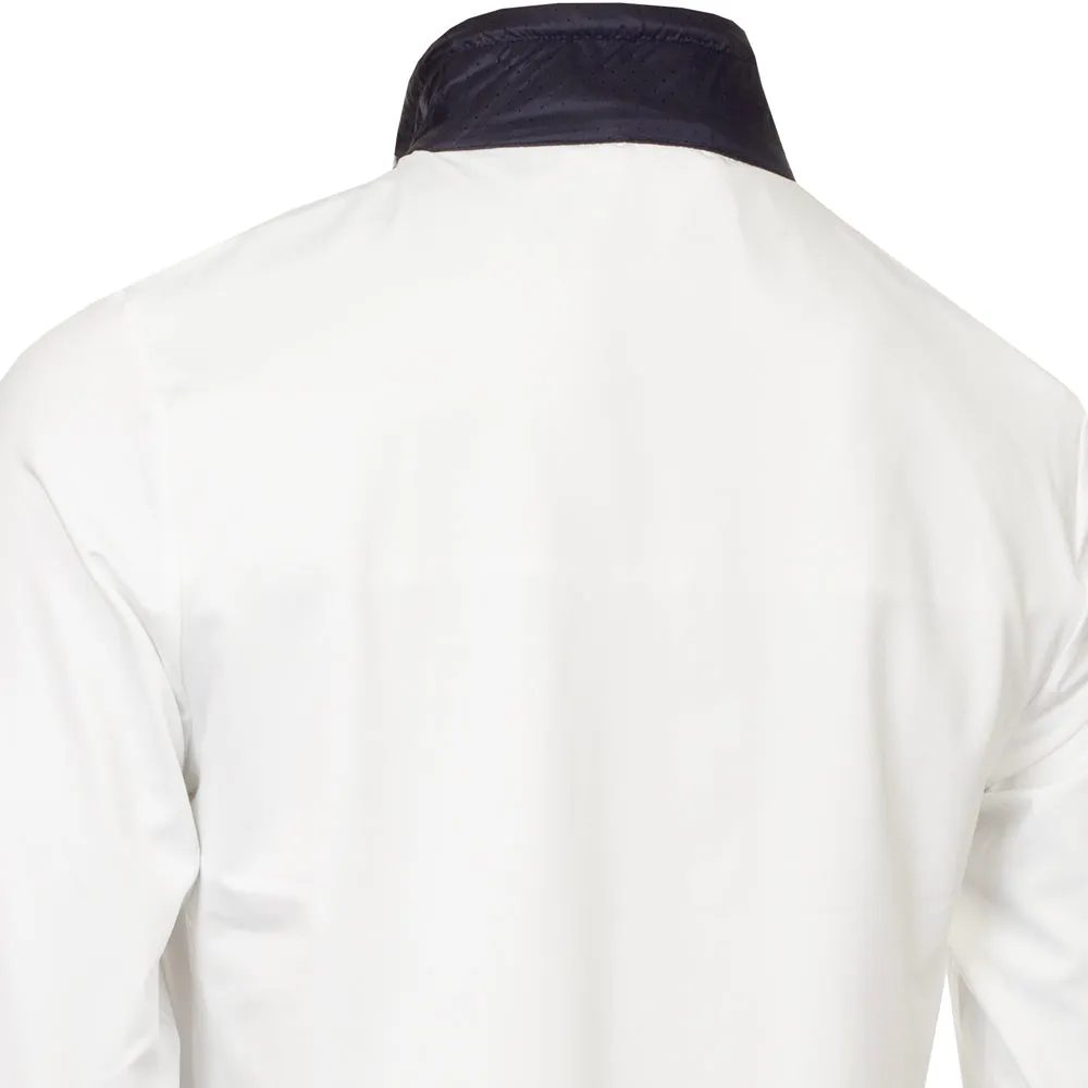 Calvin Klein Rangewood 1/2 Zip Hybrid Pullover - White