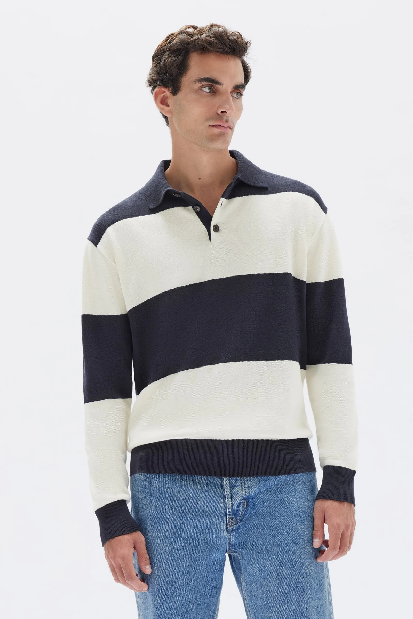 Carter Cotton Knit Polo