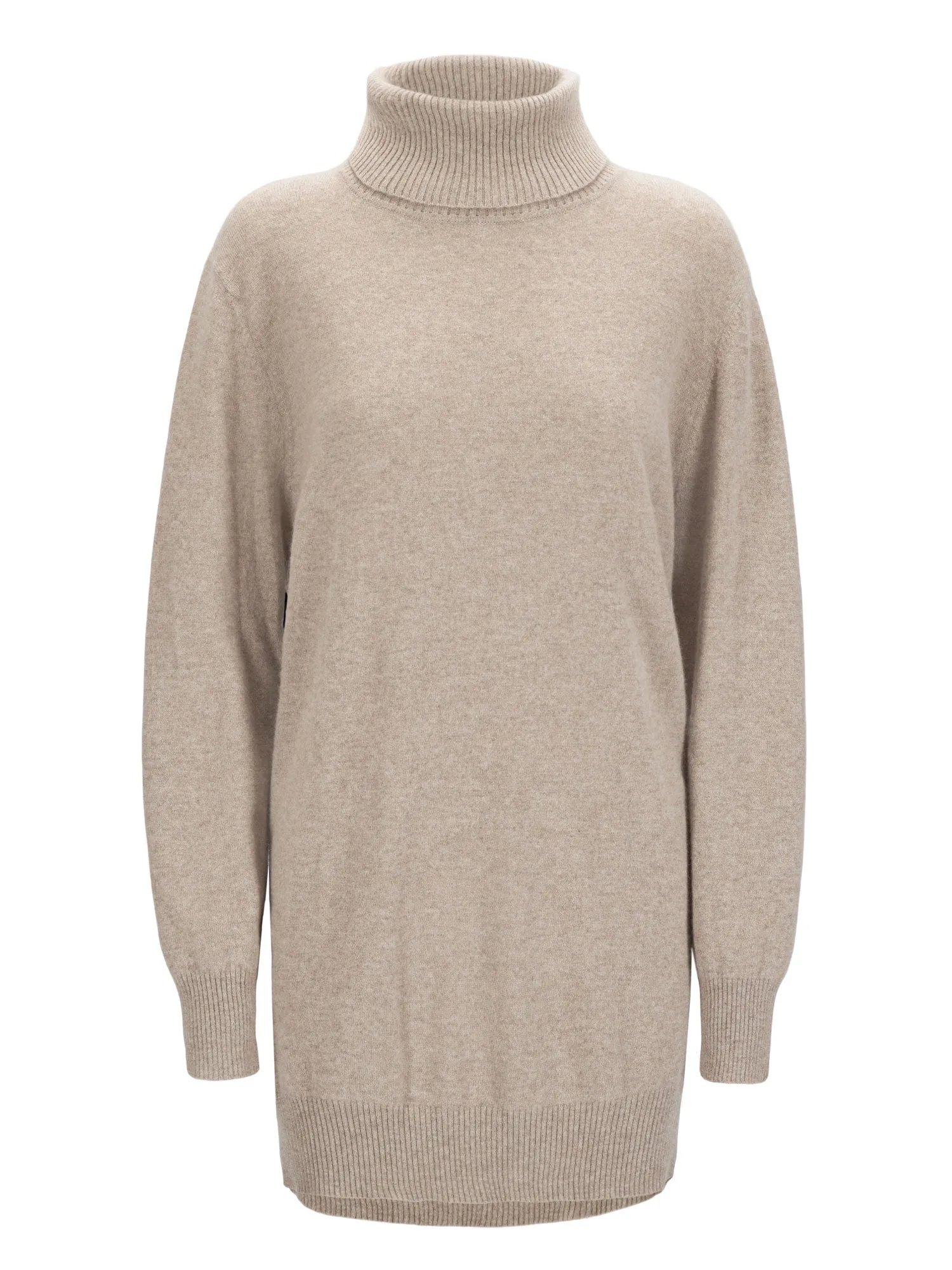 Cashmere sweater "Dagny polo" - toast