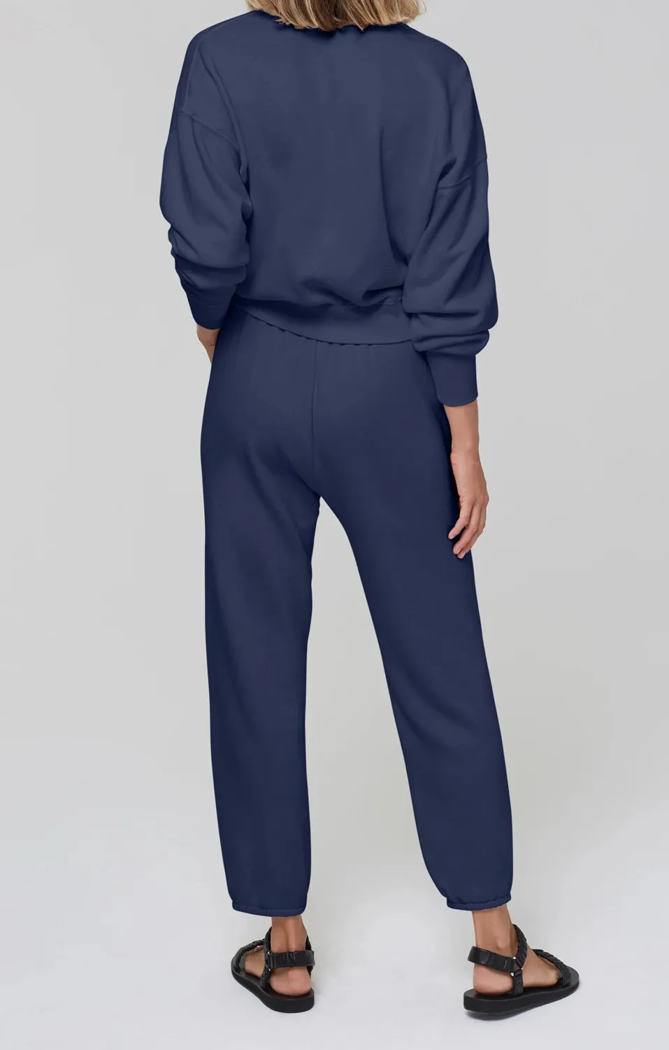 Citizens of Humanity - Laila Fleece Pant in Navy