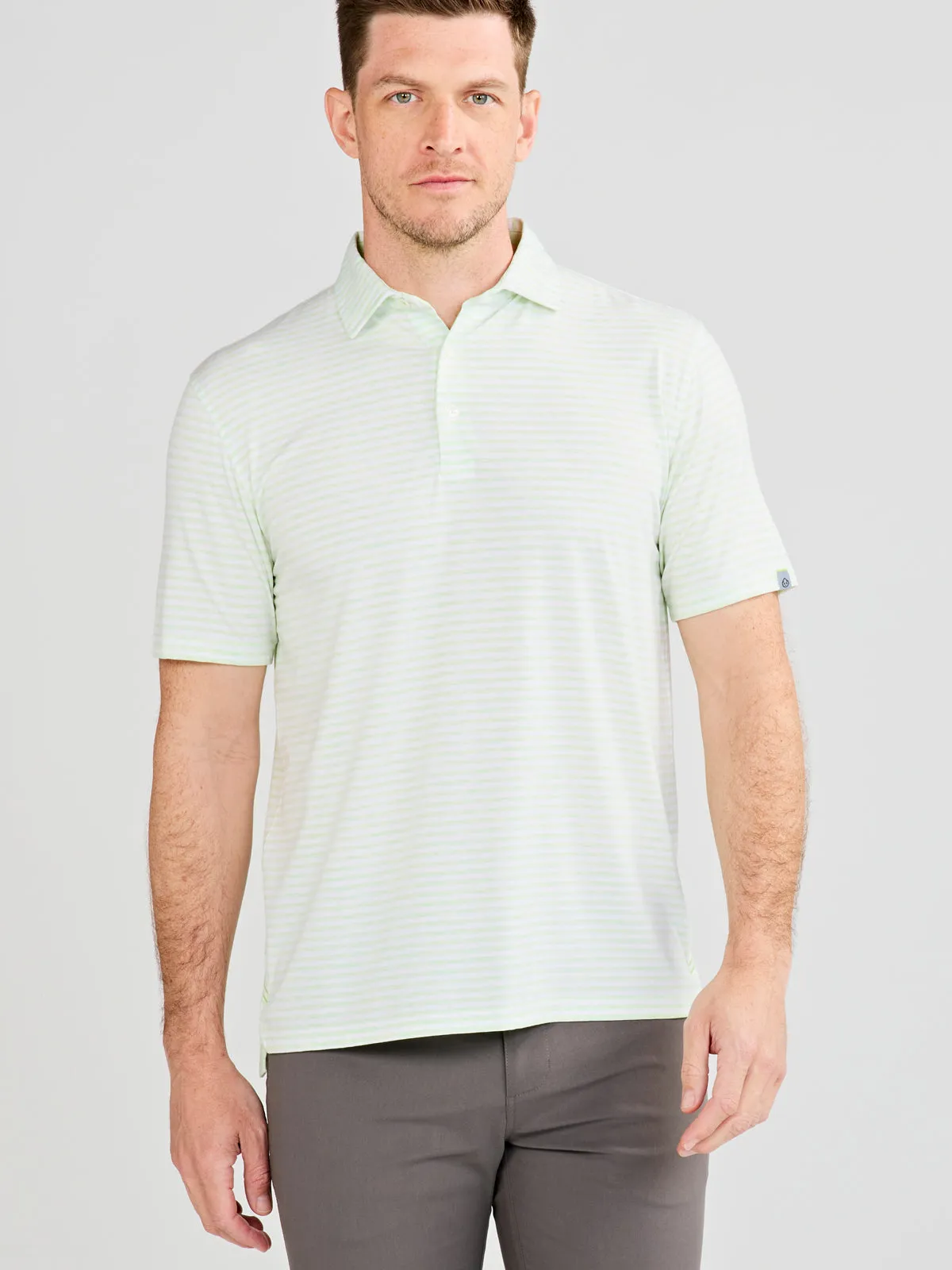 Cloud Lightweight Polo Air Stripe