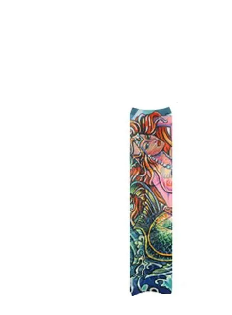 Colorful Tattoos Arm Wrap