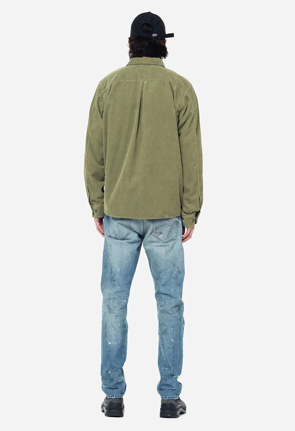 Corduroy Shirt / Olive