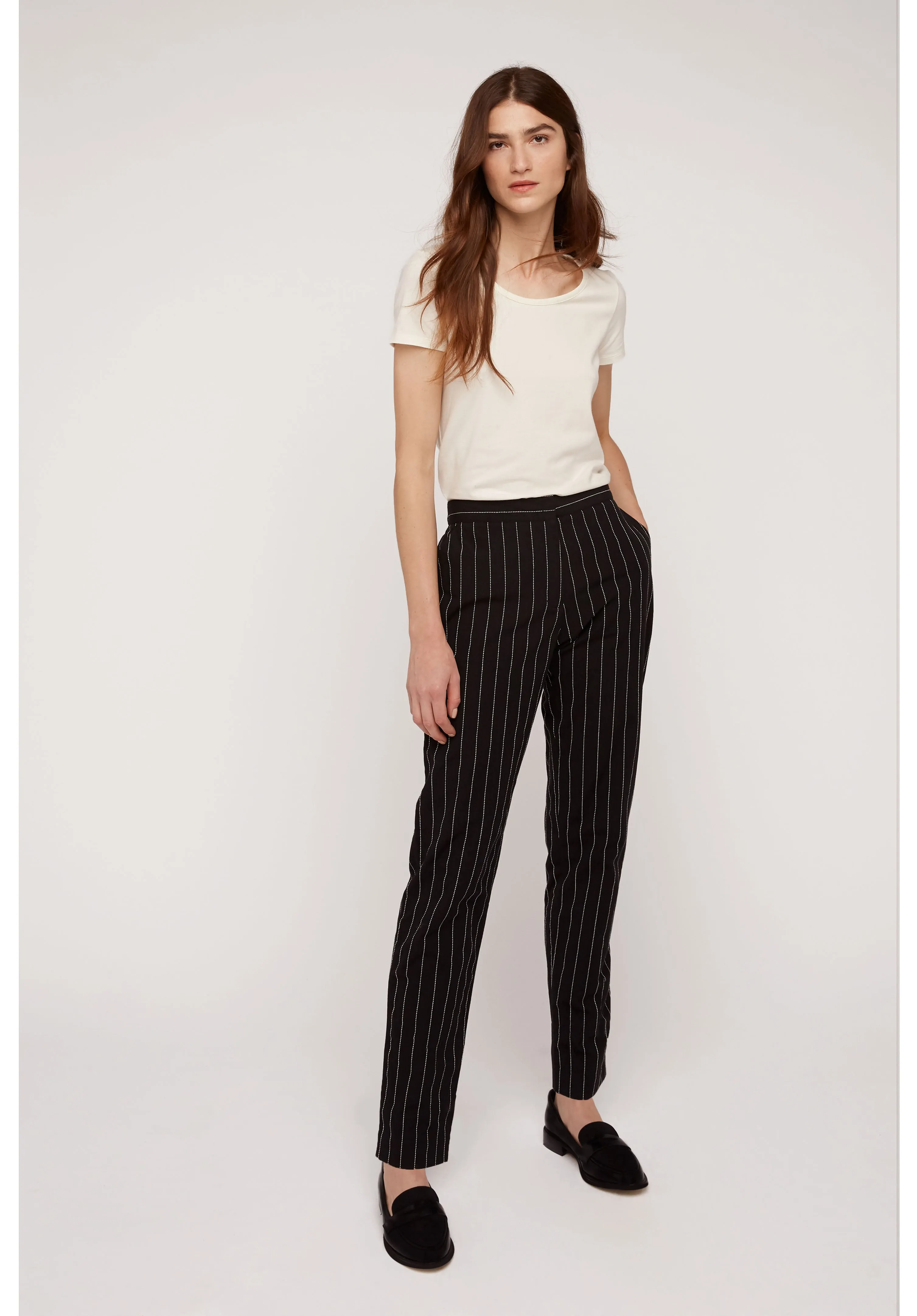 Corin Pinstripe Trousers