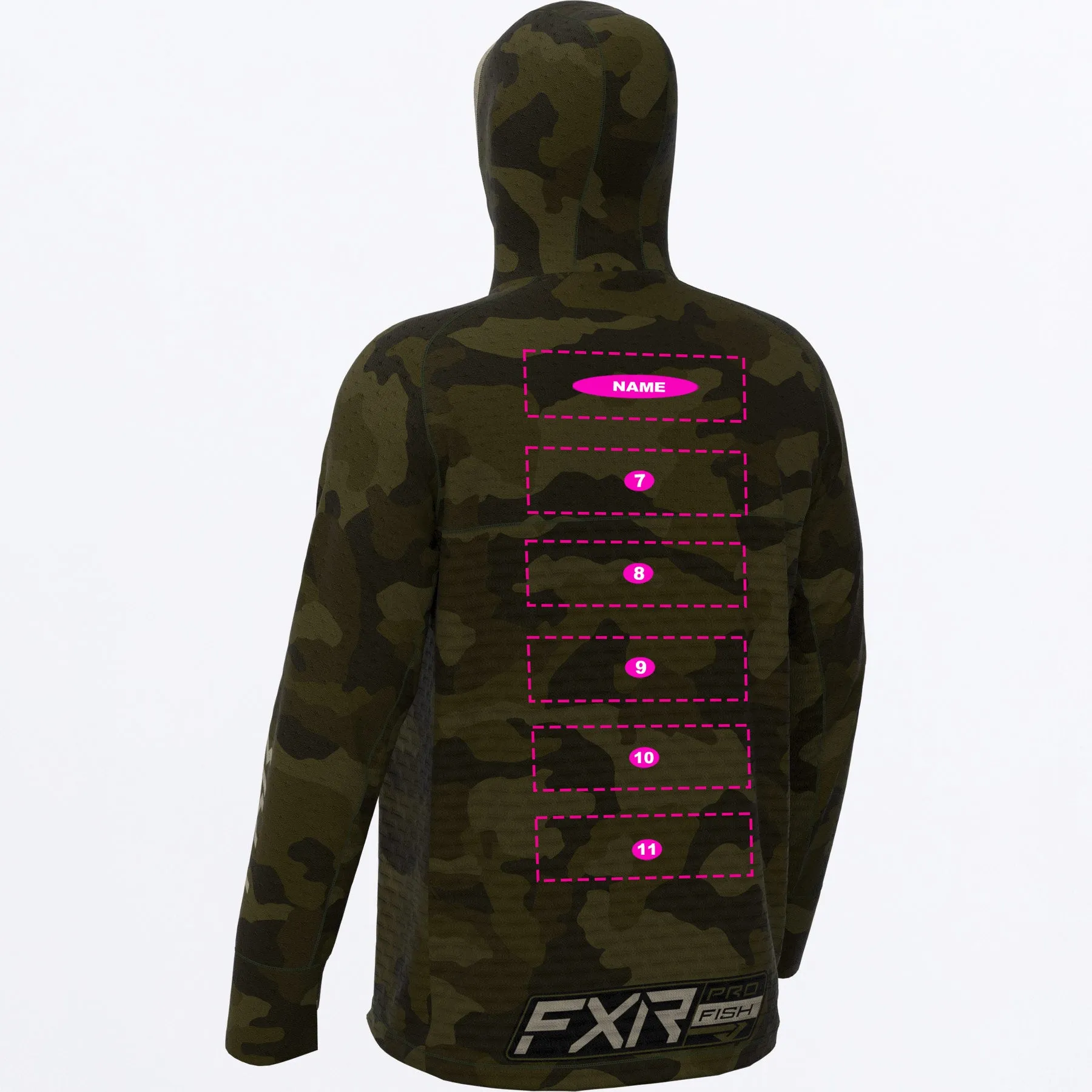 Custom M Pro Air UPF Pullover Hoodie