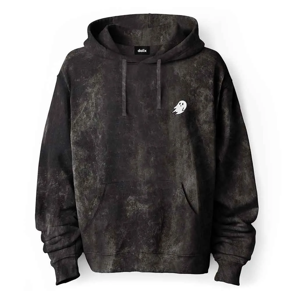 Dalix Ghost Mineral Wash Hoodie