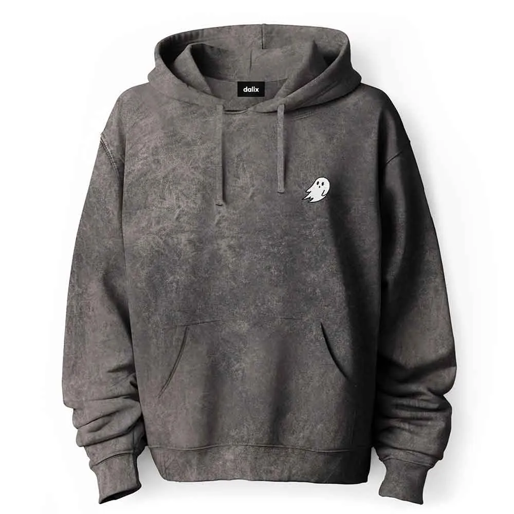 Dalix Ghost Mineral Wash Hoodie