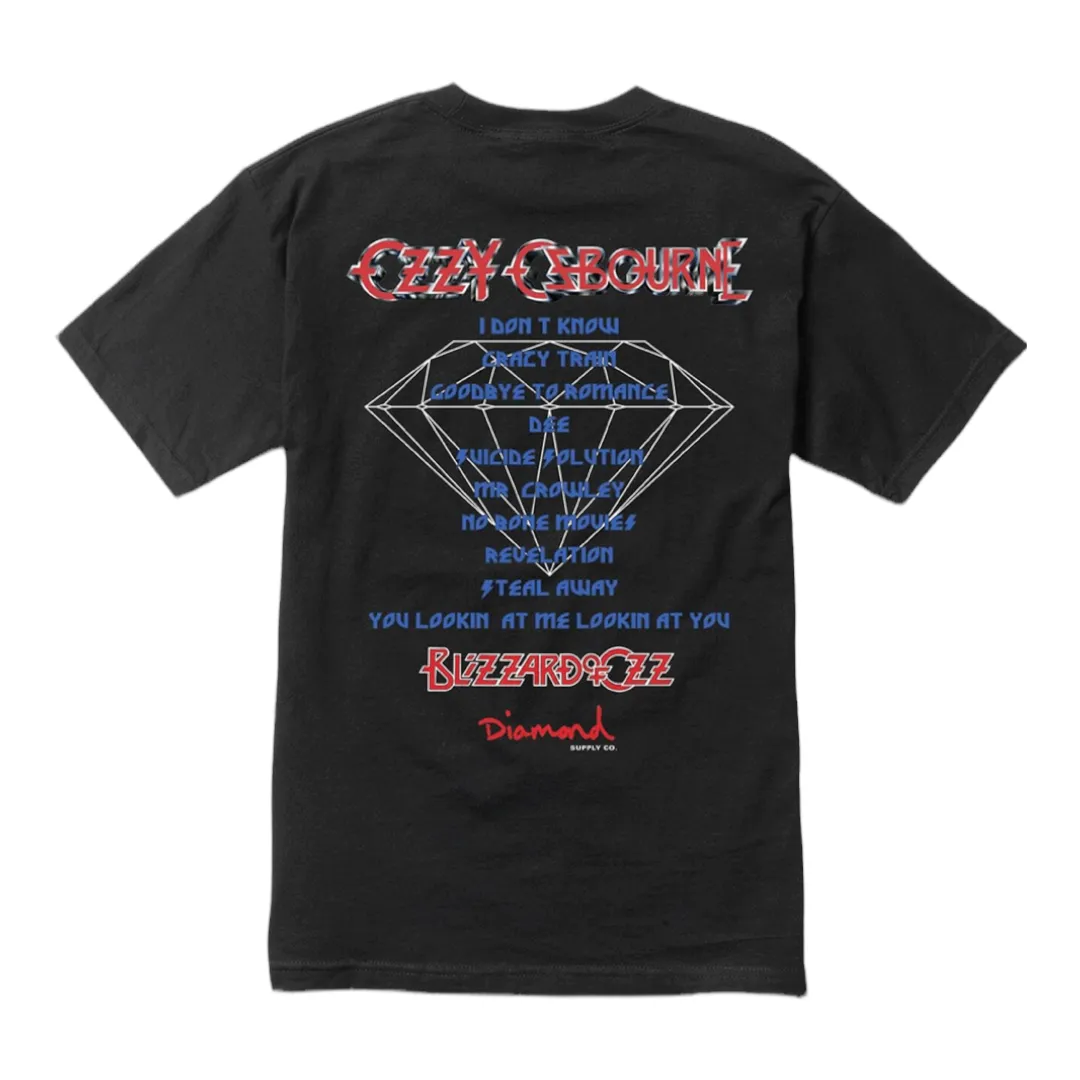 Diamond Supply Co. X Ozzy Osbourne Shirt Blizzard of Ozz Black