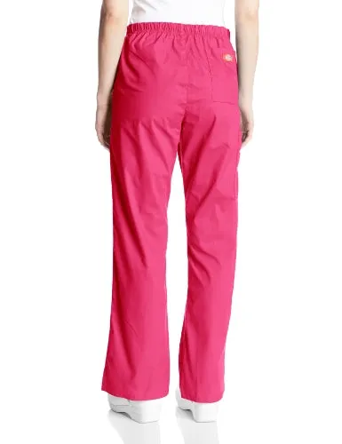 Dickies 86206P Women's Signature Mid Rise Drawstring Scrubs Cargo Pant