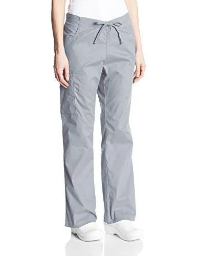 Dickies 86206P Women's Signature Mid Rise Drawstring Scrubs Cargo Pant