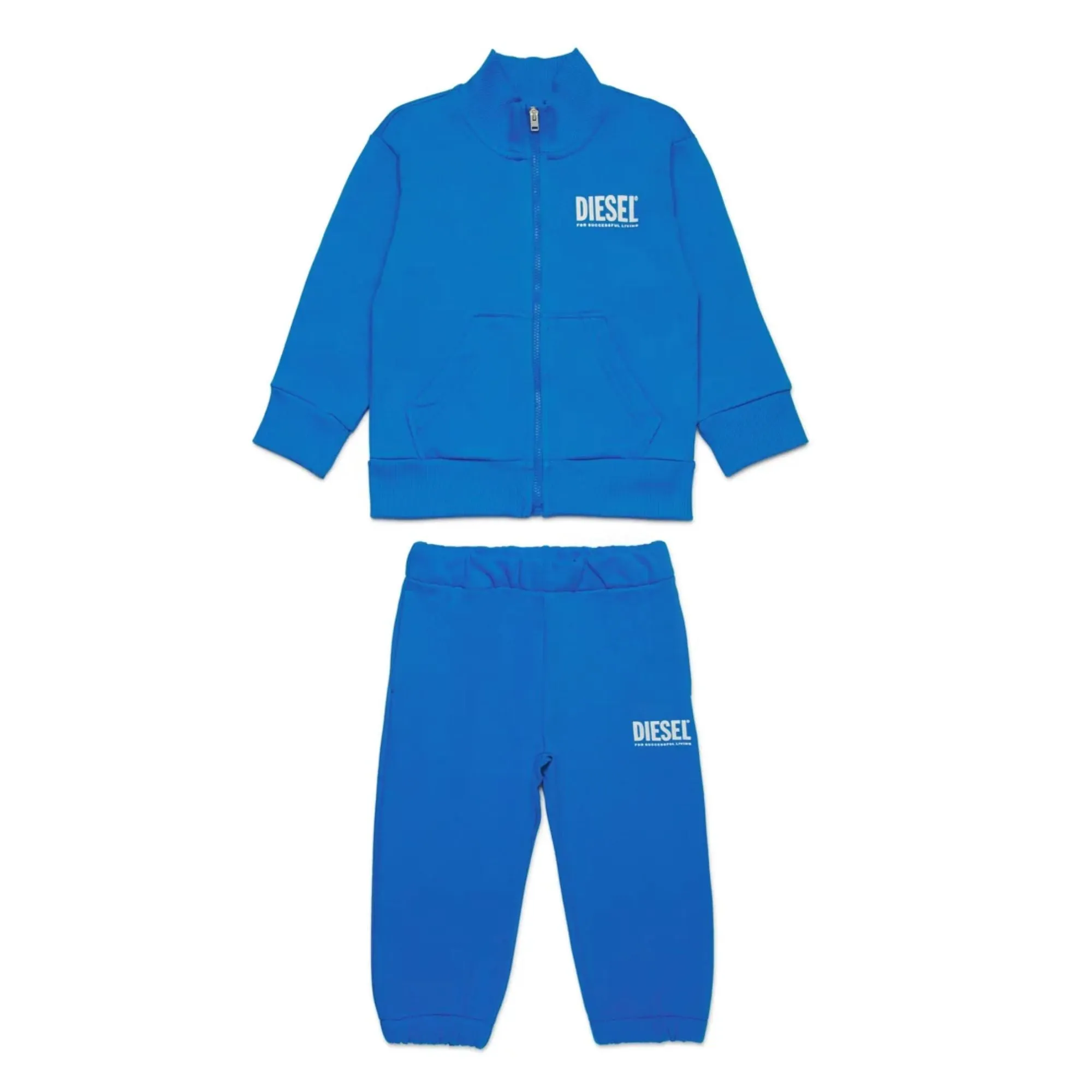 Diesel Baby Boys Blue Sweat Ensemble