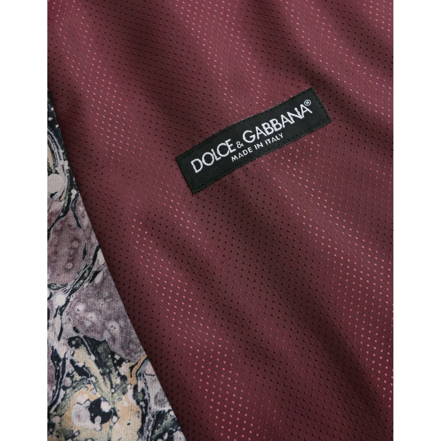 Dolce & Gabbana Multicolor Galaxy Silk Waistcoat Formal Vest