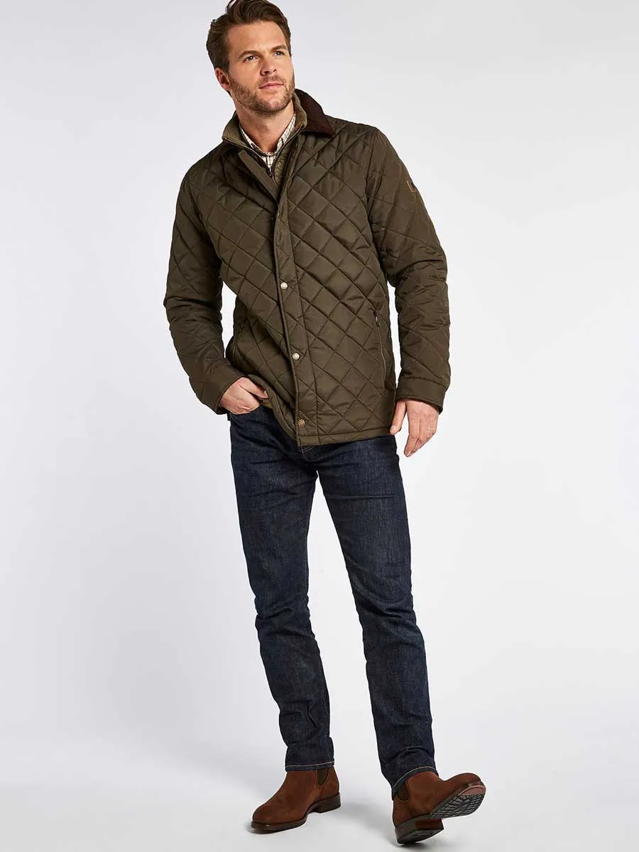 DUBARRY Mountusher Quilted Jacket - Mens - Olive