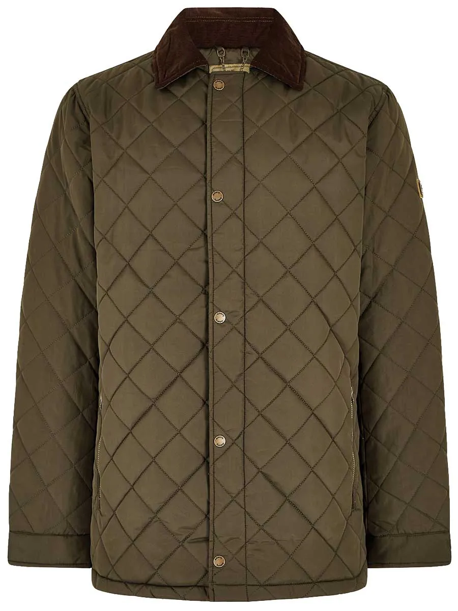 DUBARRY Mountusher Quilted Jacket - Mens - Olive