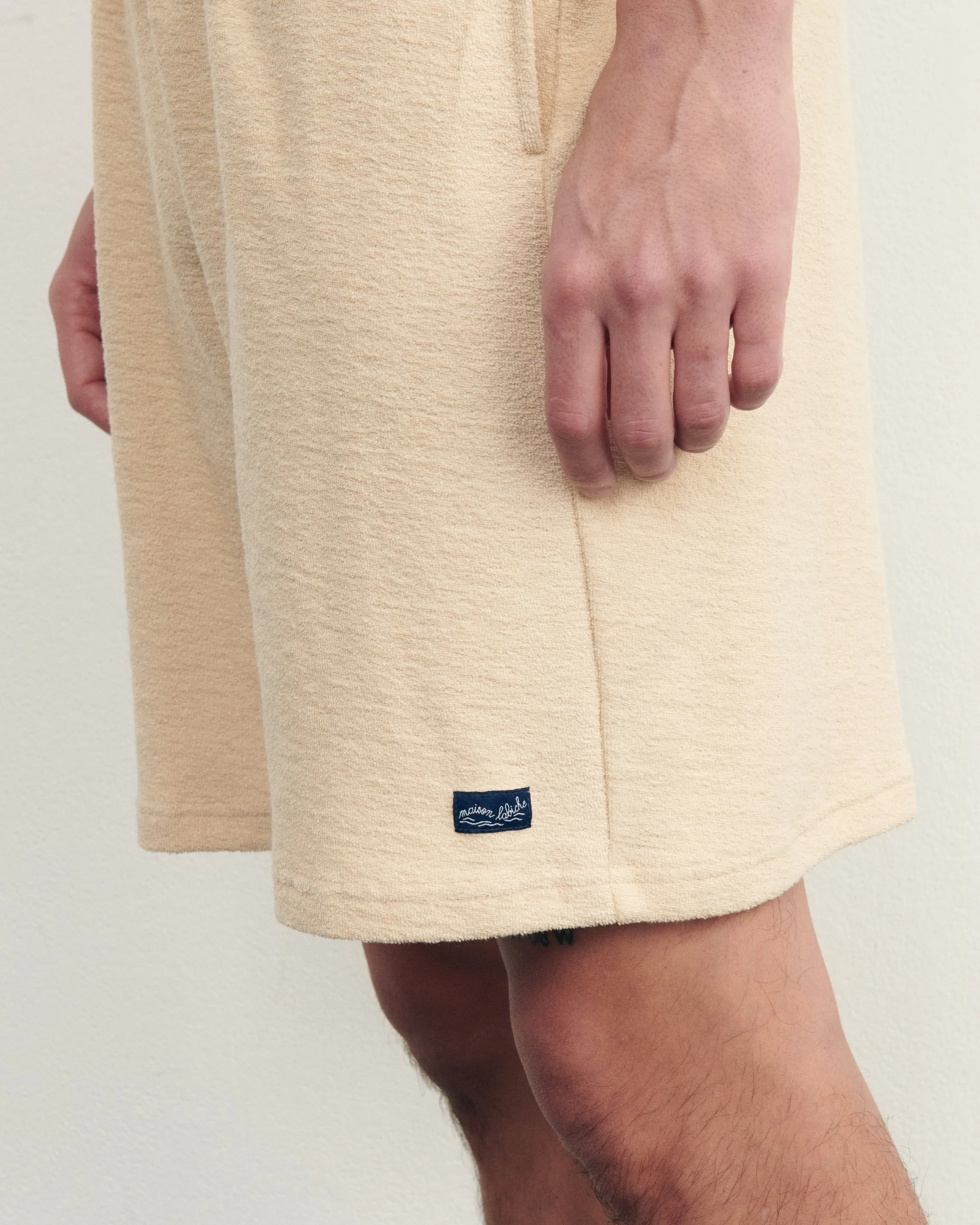 Duperré "terrycloth" shorts