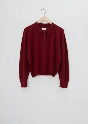 Forana Cashmere Shirt — Bodeaux