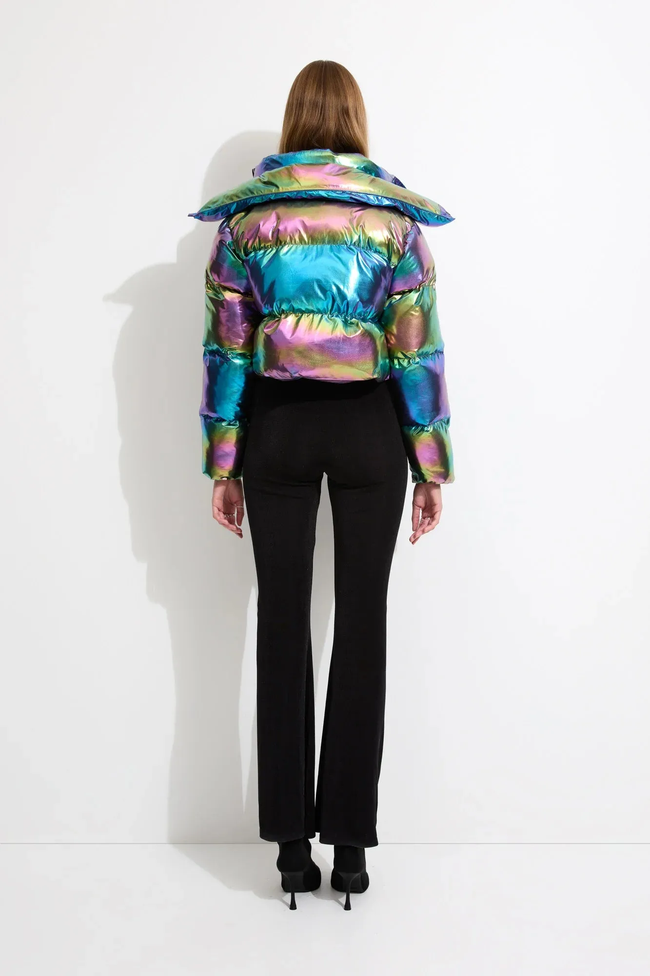 Fractals Puffer Jacket | Mood Ring