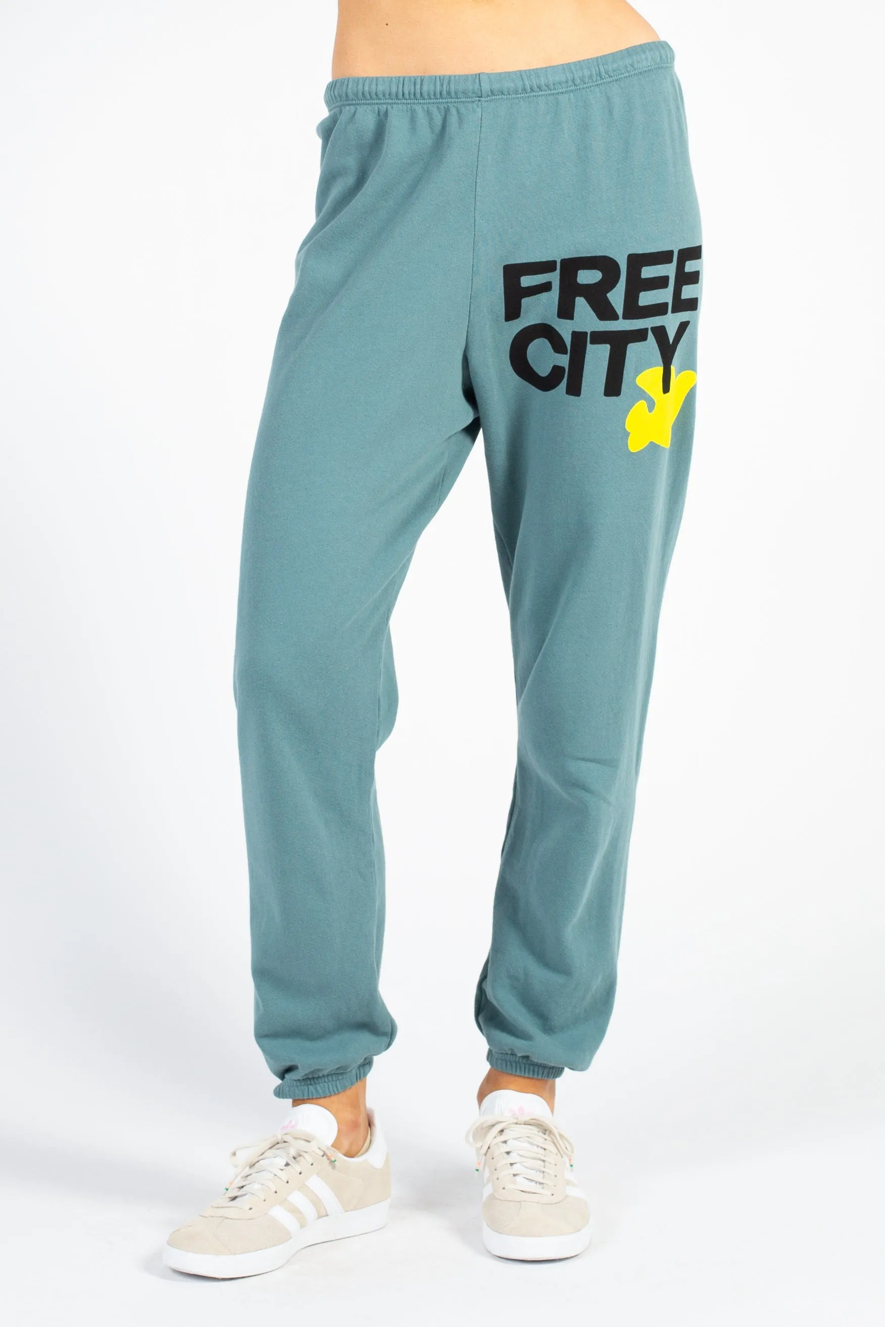 FREECITY Large Logo Sweatpants