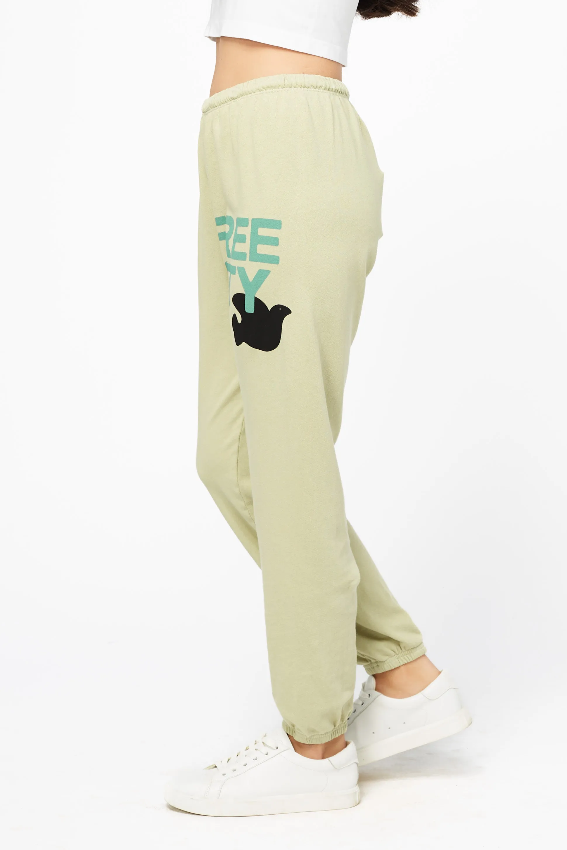 FREECITY Large Logo Sweatpants