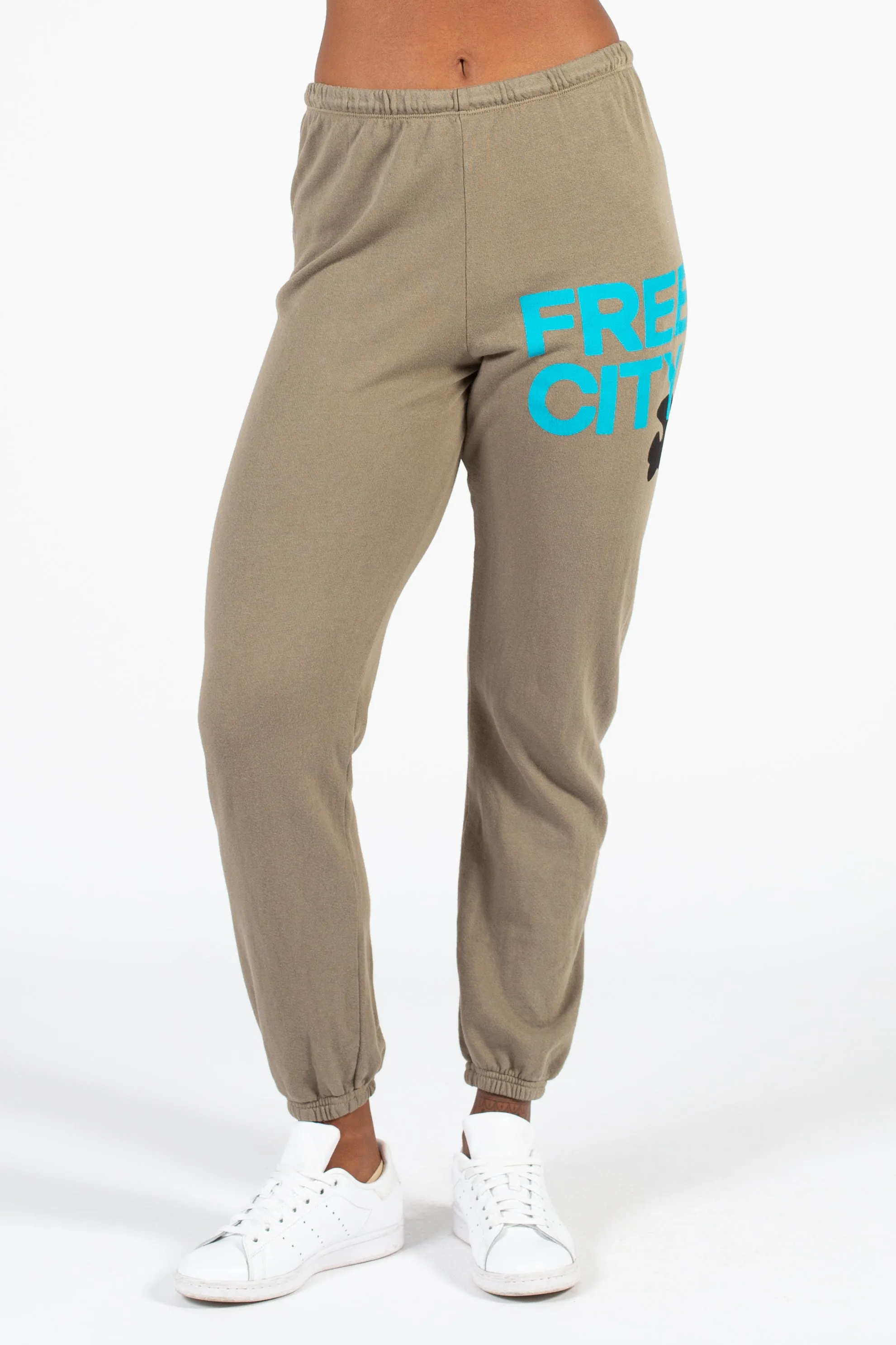 FREECITY Large Logo Sweatpants