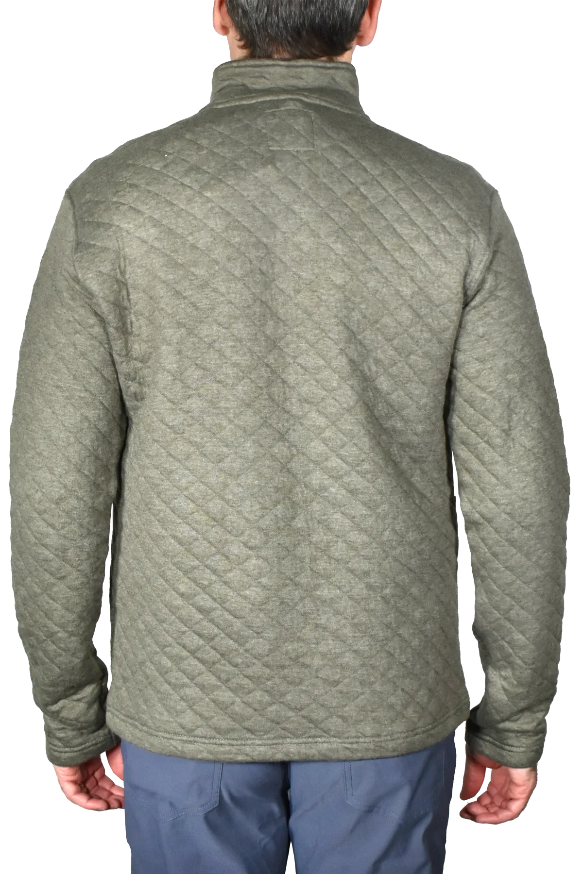 Heather Quilted Quarter Zip