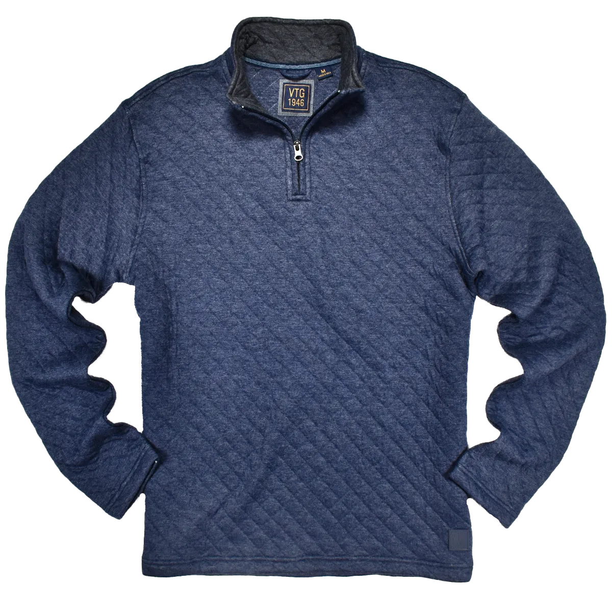 Heather Quilted Quarter Zip