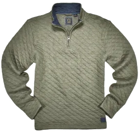 Heather Quilted Quarter Zip