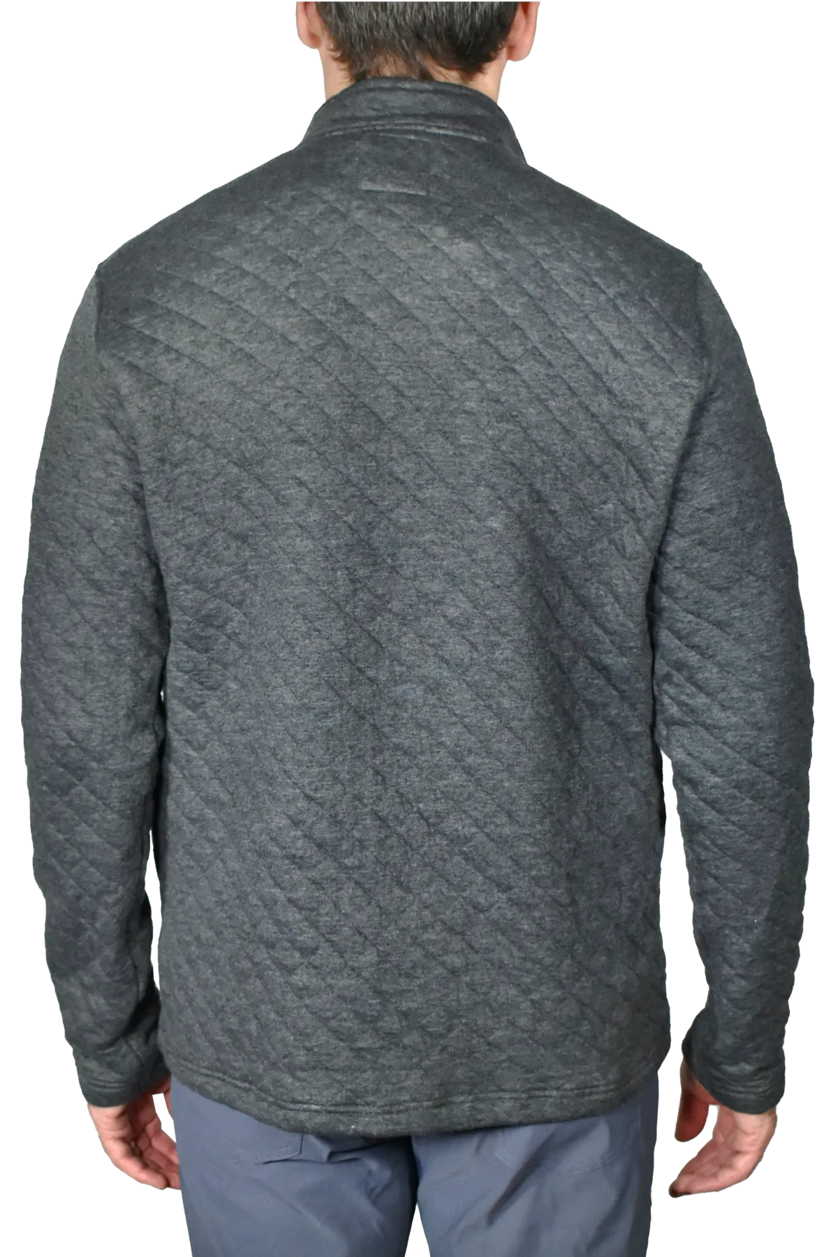 Heather Quilted Quarter Zip