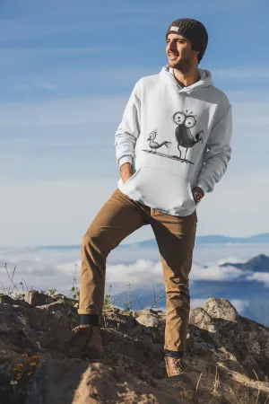 Herren Hoodie mit Vogelmotiv "Spatzen"