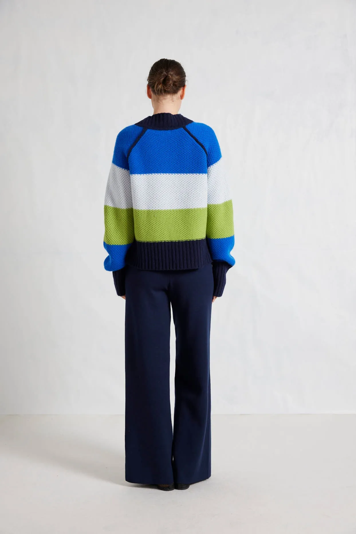 Honey Merino Sweater in Officer Navy